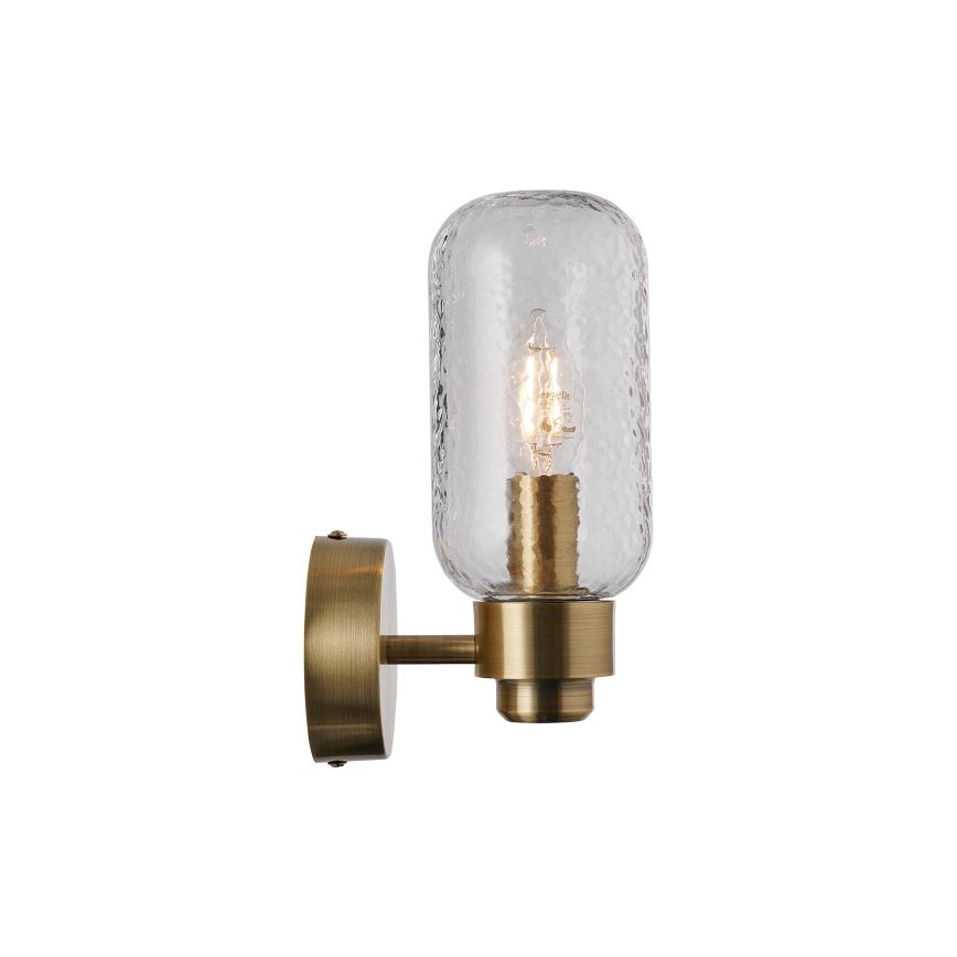 Nordlux - Kinkiet łazienkowy TUTAN 1xE14/25W/230V IP44 mosiądz