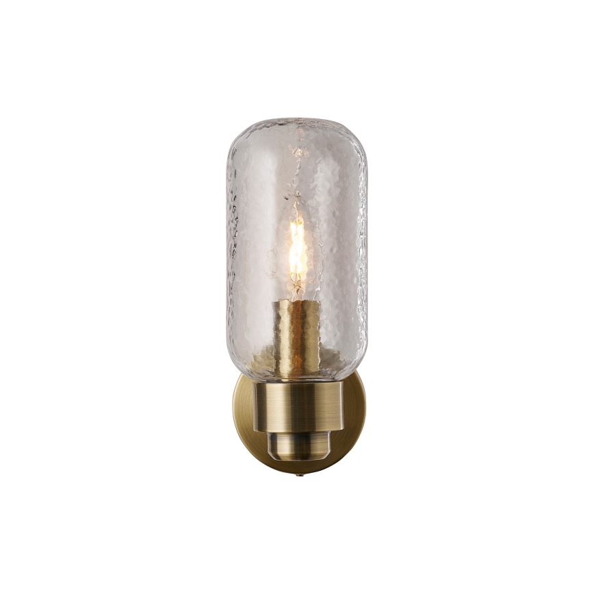 Nordlux - Kinkiet łazienkowy TUTAN 1xE14/25W/230V IP44 mosiądz