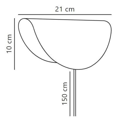 Nordlux - Kinkiet MODEL 1xE14/25W/230V zielony
