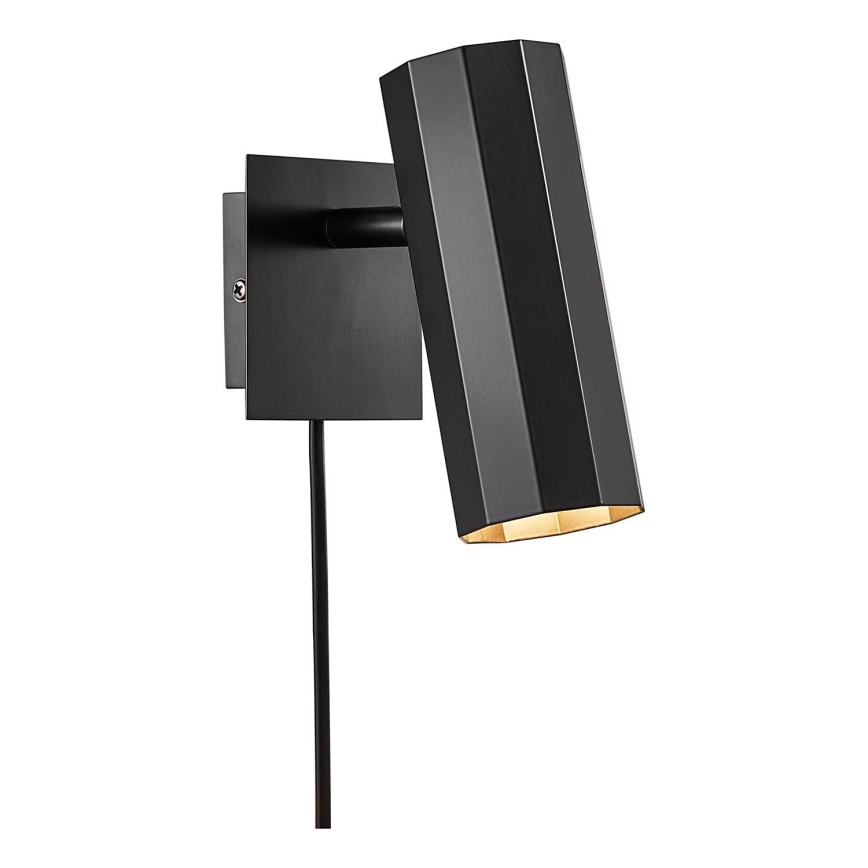 Nordlux - Kinkiet punktowy ALANIS 1xGU10/15W/230V czarny