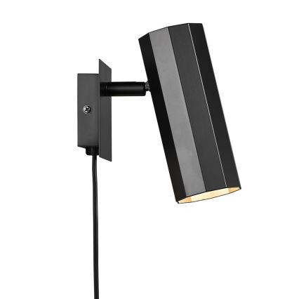 Nordlux - Kinkiet punktowy ALANIS 1xGU10/15W/230V czarny