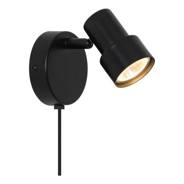 Nordlux - Kinkiet punktowy BOSTON 1xGU10/5W/230V czarny