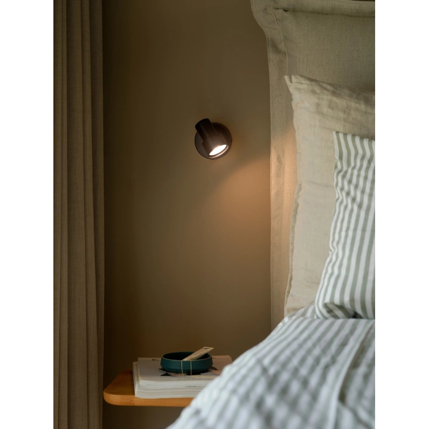 Nordlux - Kinkiet punktowy BOSTON 1xGU10/5W/230V czarny