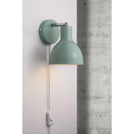 Nordlux - Kinkiet punktowy POP 1xE27/18W/230V miętowy
