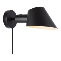 Nordlux - Kinkiet STAY 1xE27/60W/230V czarny