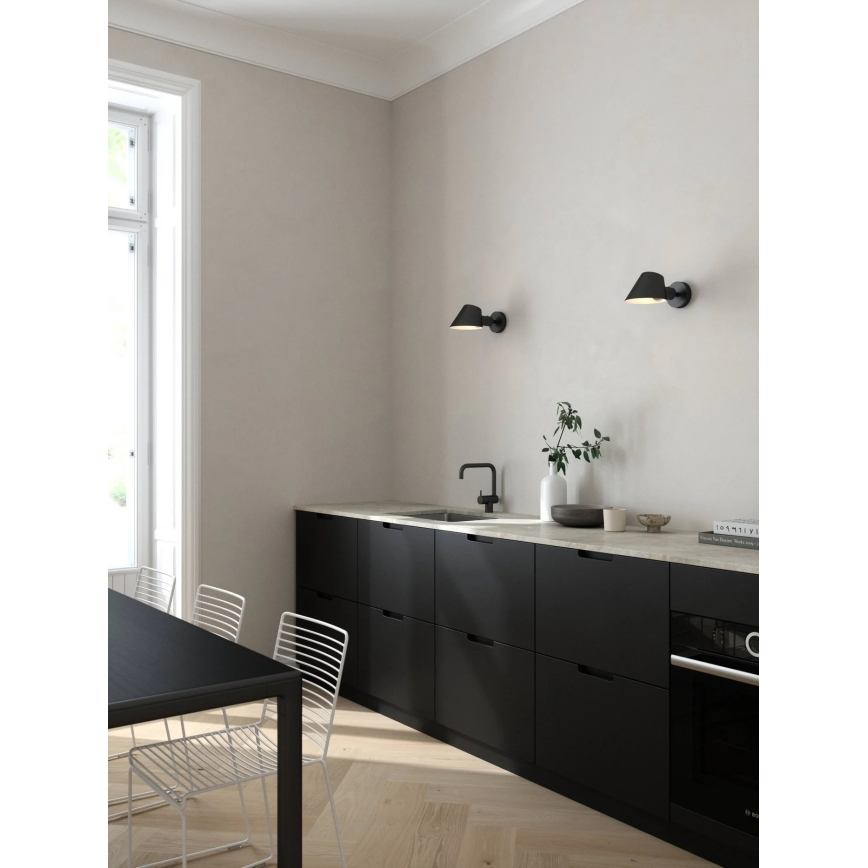 Nordlux - Kinkiet STAY 1xE27/60W/230V czarny