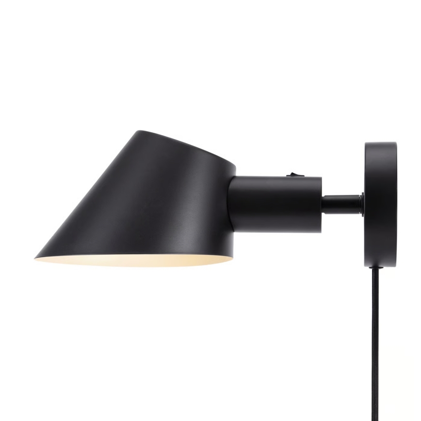 Nordlux - Kinkiet STAY 1xE27/60W/230V czarny