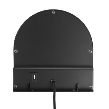 Nordlux - Kinkiet z półką CODY 1xGU10/15W/230V czarny
