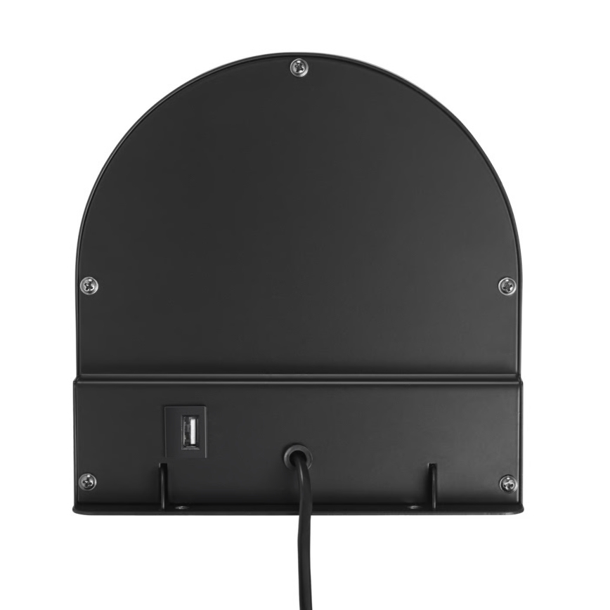 Nordlux - Kinkiet z półką CODY 1xGU10/15W/230V czarny