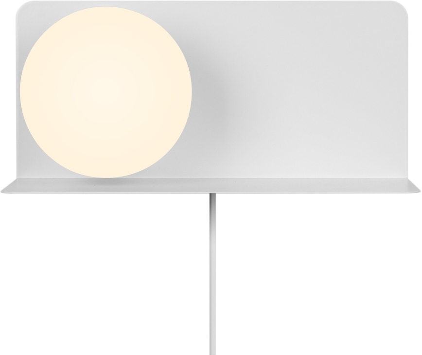 Nordlux - Kinkiet z półką LILIBETH 1xE14/25W/230V biały