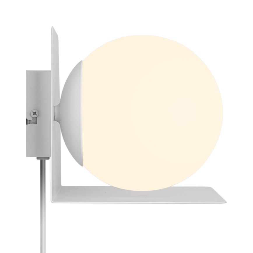 Nordlux - Kinkiet z półką LILIBETH 1xE14/25W/230V biały