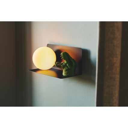 Nordlux - Kinkiet z półką LILIBETH 1xE14/25W/230V czarny