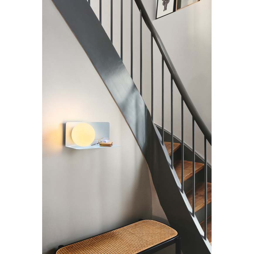 Nordlux - Kinkiet z półką LILIBETH 1xE14/25W/230V niebieski