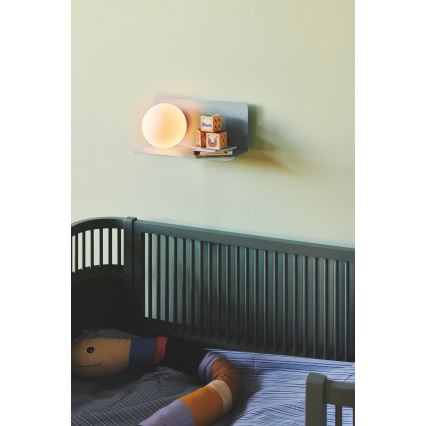 Nordlux - Kinkiet z półką LILIBETH 1xE14/25W/230V niebieski
