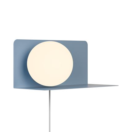 Nordlux - Kinkiet z półką LILIBETH 1xE14/25W/230V niebieski
