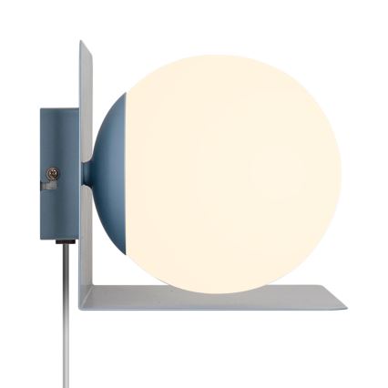 Nordlux - Kinkiet z półką LILIBETH 1xE14/25W/230V niebieski