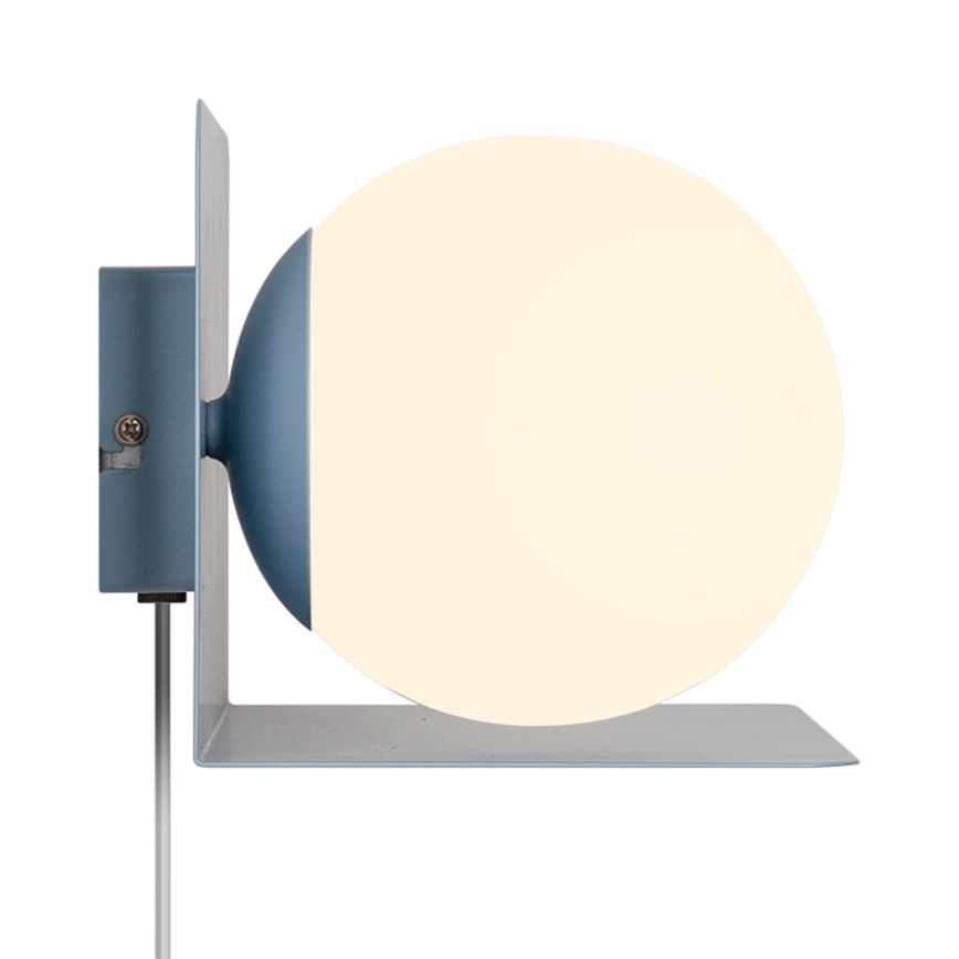 Nordlux - Kinkiet z półką LILIBETH 1xE14/25W/230V niebieski
