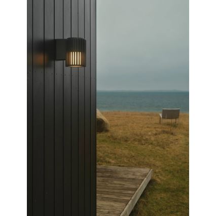 Nordlux - Kinkiet zewnętrzny ALUDRA 1xE27/15W/230V antracyt