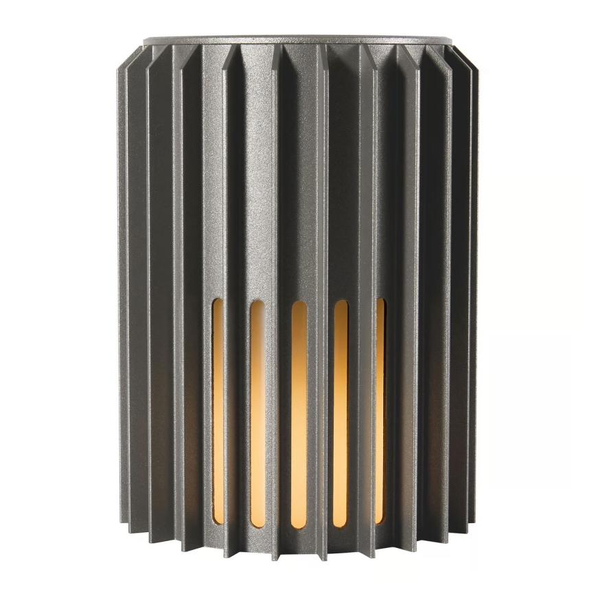 Nordlux - Kinkiet zewnętrzny ALUDRA 1xE27/15W/230V antracyt