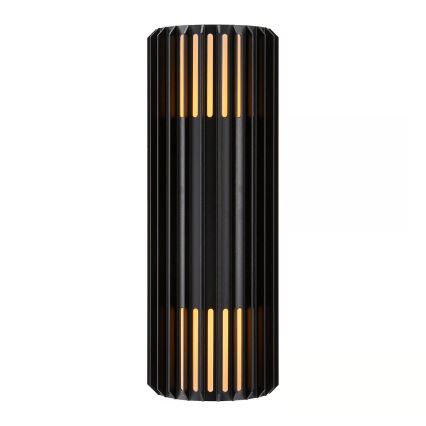 Nordlux - Kinkiet zewnętrzny ALUDRA 2xE27/15W/230V IP54 czarny