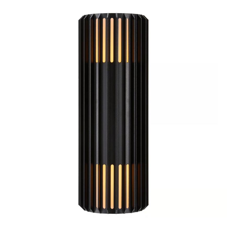 Nordlux - Kinkiet zewnętrzny ALUDRA 2xE27/15W/230V IP54 czarny