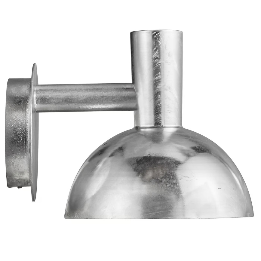 Nordlux - Kinkiet zewnętrzny ARKI 1xE27/20W/230V IP54 srebrny