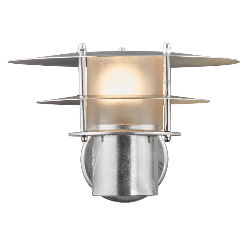 Nordlux - Kinkiet zewnętrzny BASTIA 1xE14/12W/230V IP54 matowy chrom