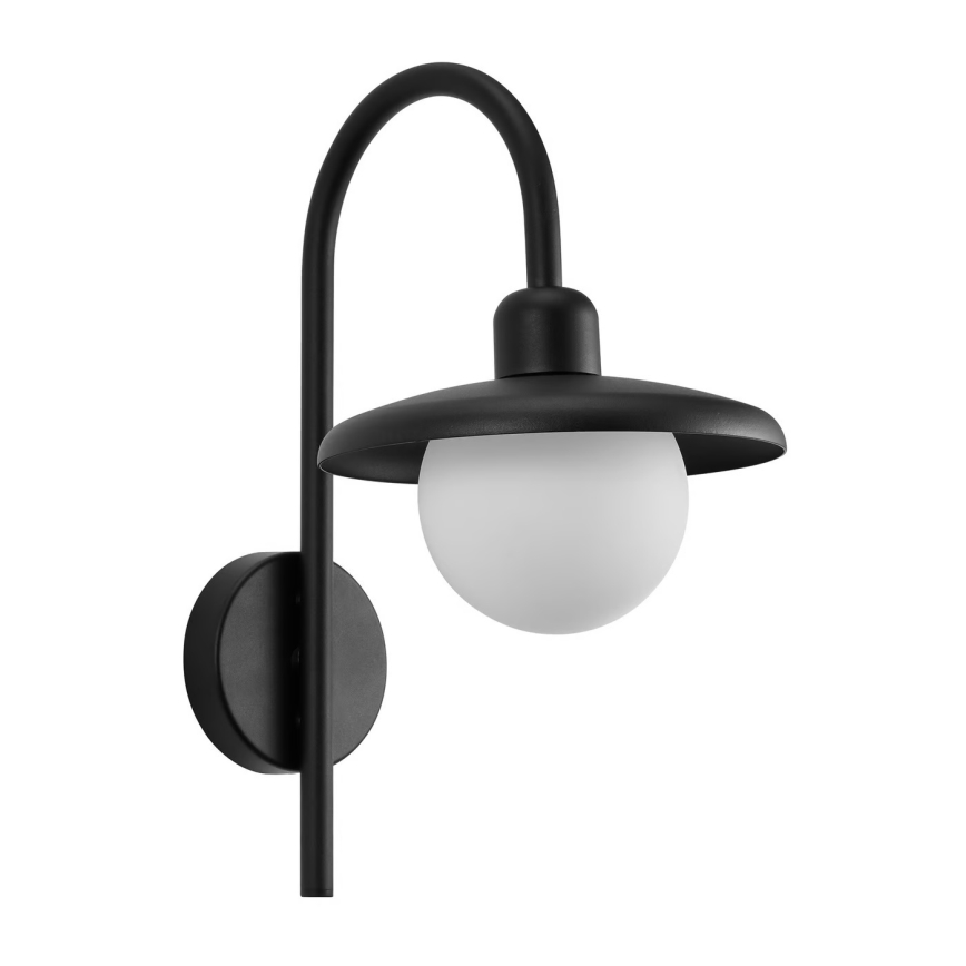 Nordlux - Kinkiet zewnętrzny BERLO 1xE27/10W/230V IP44 czarny