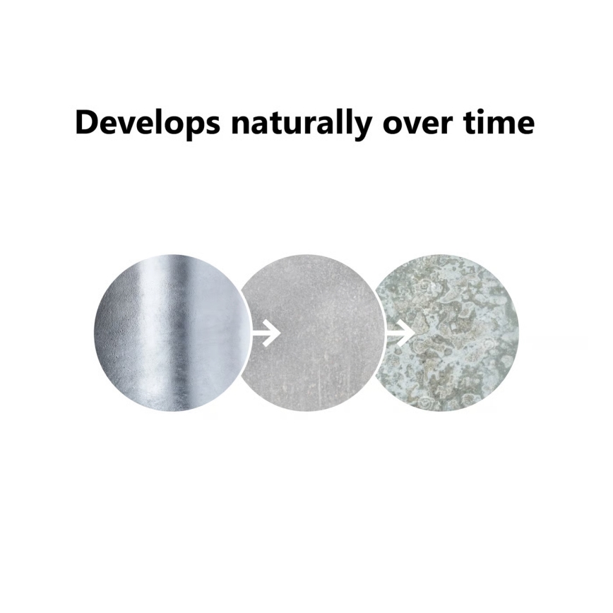 Nordlux - Kinkiet zewnętrzny BLOKHUS 1xE27/60W/230V IP54 srebrny