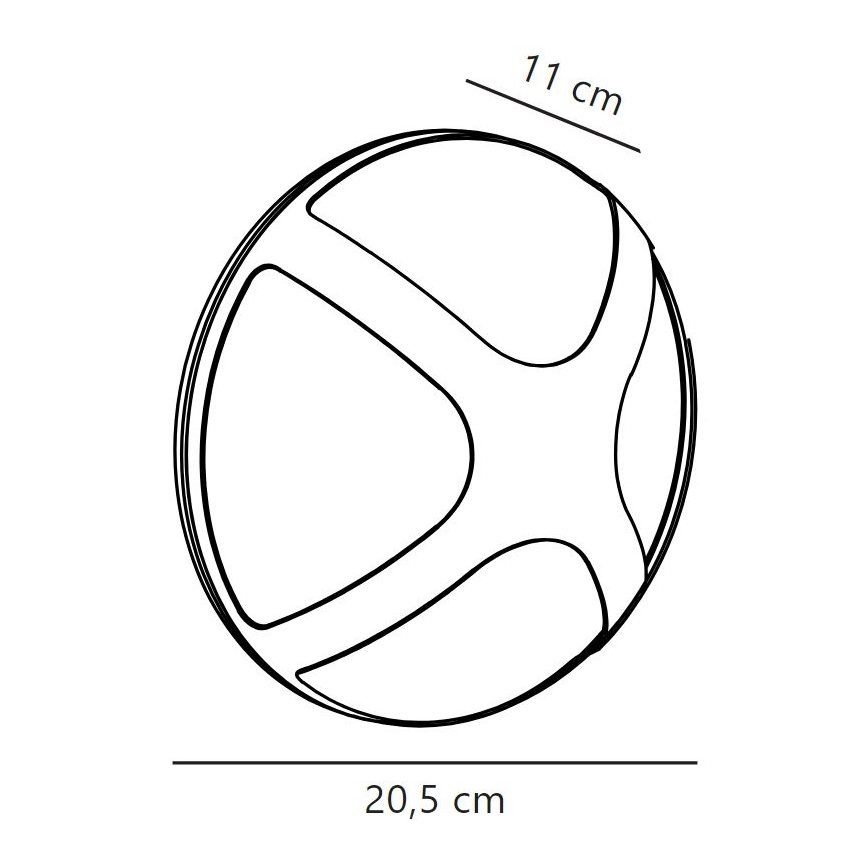 Nordlux - Kinkiet zewnętrzny CROSS 1xE14/15W/230V IP54