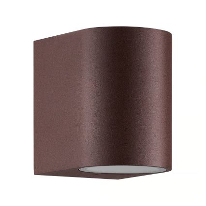 Nordlux - Kinkiet zewnętrzny DION 1xGU10/25W/230V IP44 rezavá