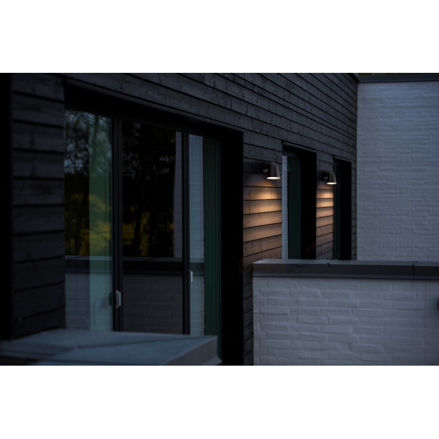 Nordlux - Kinkiet zewnętrzny FRONT 1xGU10/28W/230V IP44 czarny