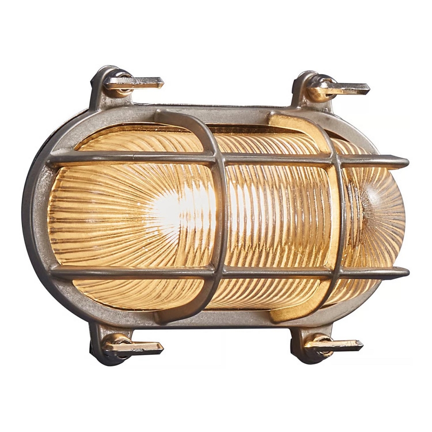 Nordlux - Kinkiet zewnętrzny HELFORD 1xE27/12,5W/230V IP64 szary
