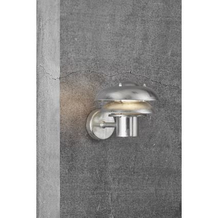 Nordlux - Kinkiet zewnętrzny KURNOS 1xE14/12W/230V IP54 matowy chrom