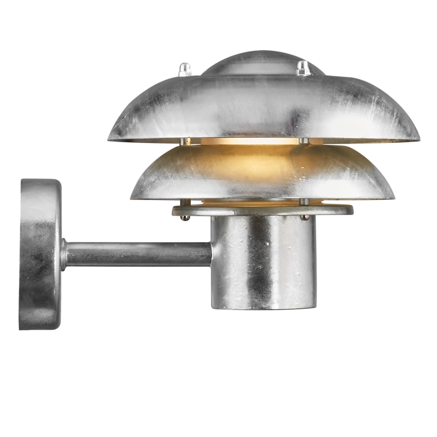 Nordlux - Kinkiet zewnętrzny KURNOS 1xE14/12W/230V IP54 matowy chrom