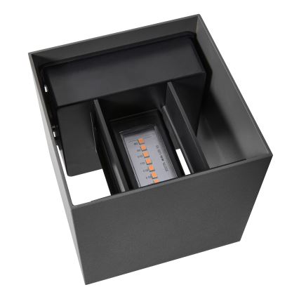 Nordlux - Kinkiet zewnętrzny LED MILDA LED/4,9W/230V IP44 antracyt