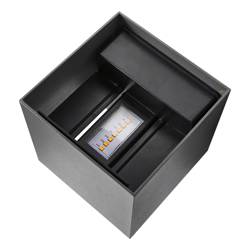 Nordlux - Kinkiet zewnętrzny LED MILDA LED/4,9W/230V IP44 antracyt