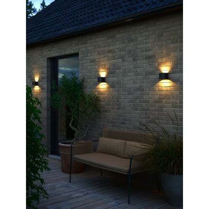 Nordlux - Kinkiet zewnętrzny LED MILDA LED/4,9W/230V IP44 czarny