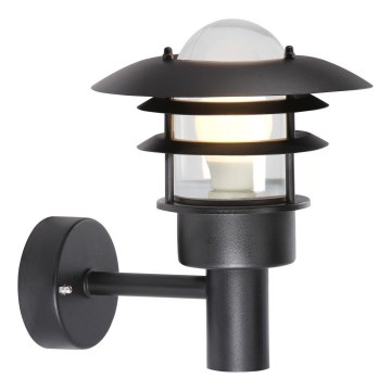 Nordlux - Kinkiet zewnętrzny LONSTRUP 1xE27/60W/230V IP44 czarny