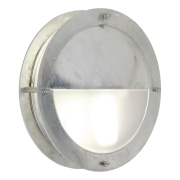 Nordlux - Kinkiet zewnętrzny MALTA 1xE27/60W/230V IP54 srebrny