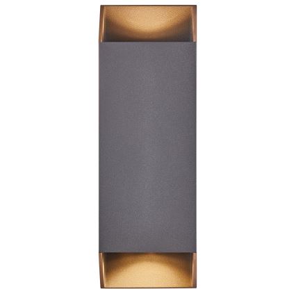 Nordlux - Kinkiet zewnętrzny NICO 2xGU10/25W/230V IP54 antracyt