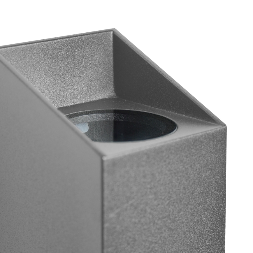 Nordlux - Kinkiet zewnętrzny NICO 2xGU10/25W/230V IP54 antracyt