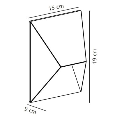 Nordlux - Kinkiet zewnętrzny PONTIO 1xGU10/25W/230V IP54
