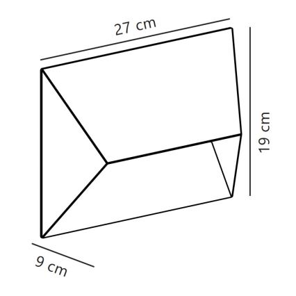 Nordlux - Kinkiet zewnętrzny PONTIO 2xGU10/25W/230V IP54 kremowy