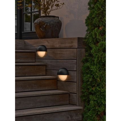 Nordlux - Kinkiet zewnętrzny SCORPIUS 1xE14/15W/230V IP44 czarny