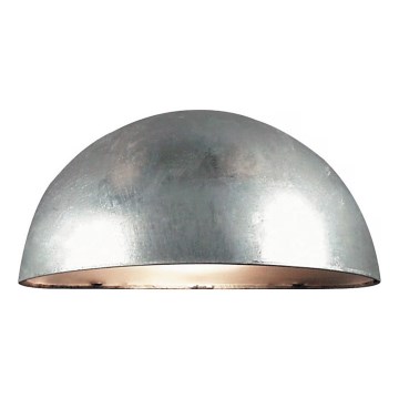 Nordlux - Kinkiet zewnętrzny SCORPIUS 1xE14/40W/230V IP33 srebrny