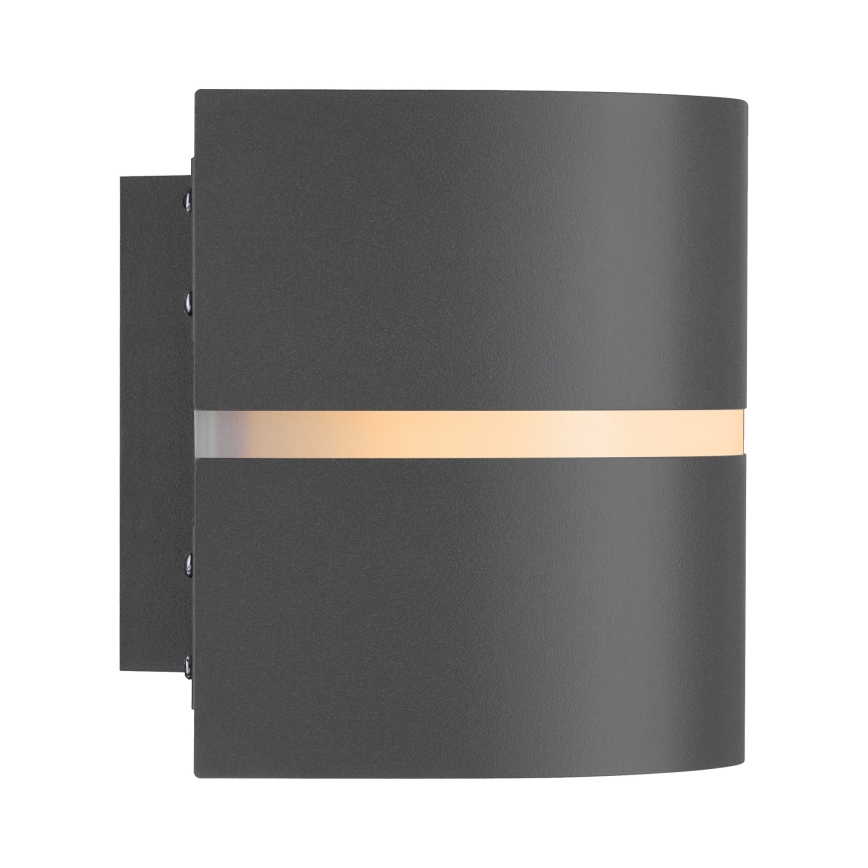 Nordlux - Kinkiet zewnętrzny SIBELIS 1xE27/10W/230V IP44 antracyt