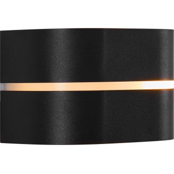 Nordlux - Kinkiet zewnętrzny SIBELIS 1xE27/10W/230V IP44 czarny