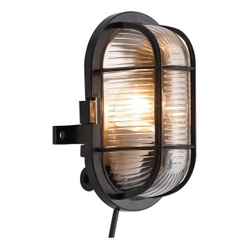 Nordlux - Kinkiet zewnętrzny SKOTLAMPE 1xE27/60W/230V IP44 czarny