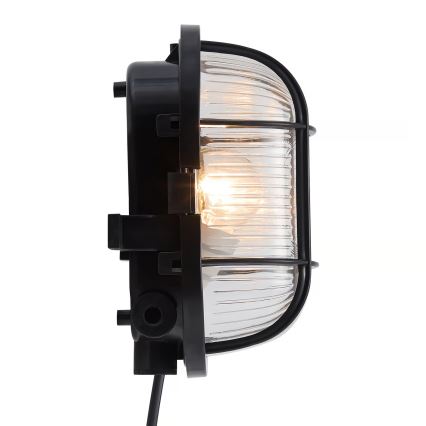Nordlux - Kinkiet zewnętrzny SKOTLAMPE 1xE27/60W/230V IP44 czarny